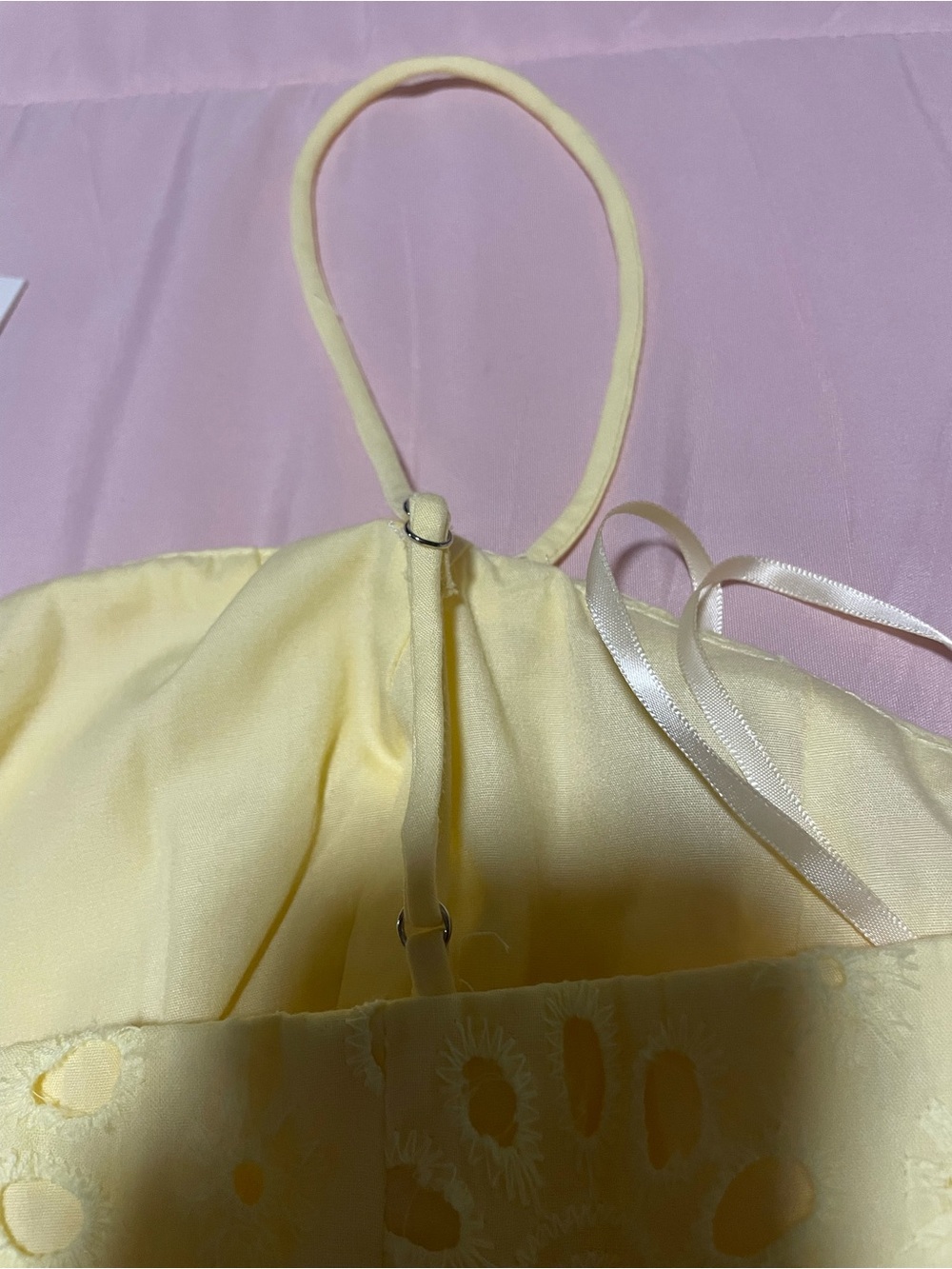 Yellow Mini Dress - Picture 9 of 10